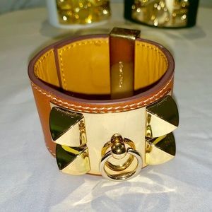 hermes stud bracelet